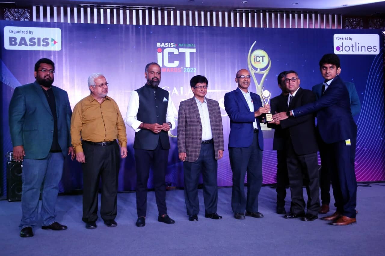 Received Champion award (R&D Category) at the BASIS National ICT Awards-2022